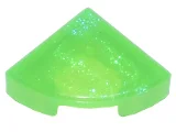 Satin Trans-Bright Green